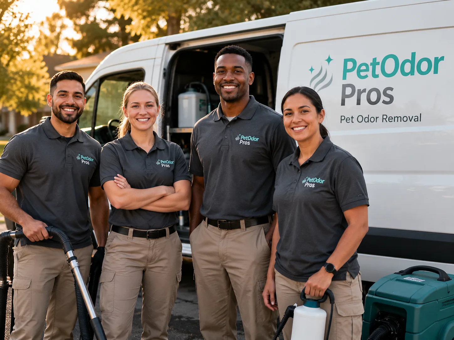 Pet Odor Removal team serving Akron, CO